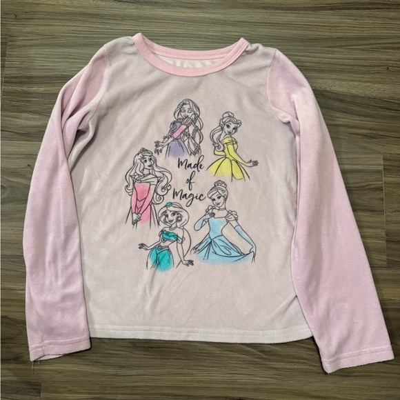 Disney Princess Long Sleeve Tee - Pink and White size L - Picture 1 of 4